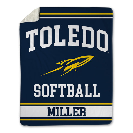 Toledo - NCAA Softball : Audrey Miller - Blanket-0