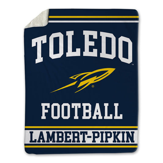 Toledo - NCAA Football : Lucas Lambert-Pipkin - Blanket-0