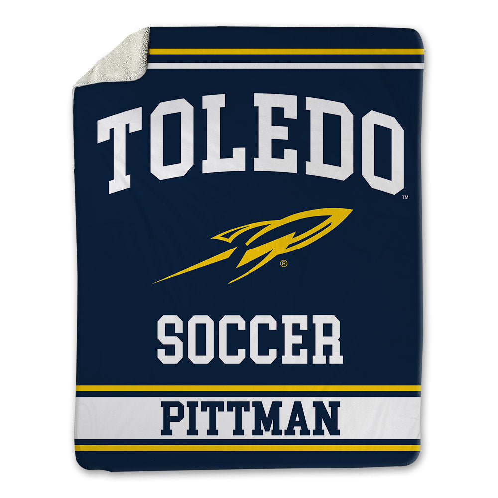 Toledo - NCAA Women's Soccer : Atley Pittman - Blanket-0