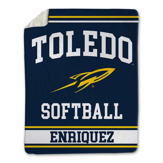 Toledo - NCAA Softball : Eliana Enriquez - Blanket-0