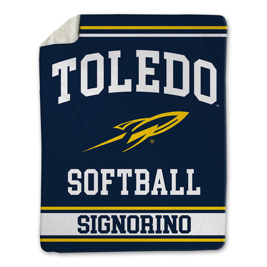 Toledo - NCAA Softball : Olivia Signorino - Blanket-0