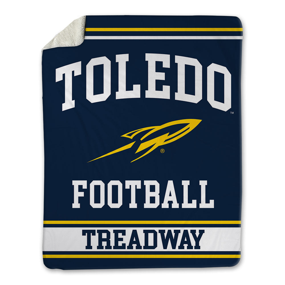 Toledo - NCAA Football : Ryder Treadway - Blanket-0