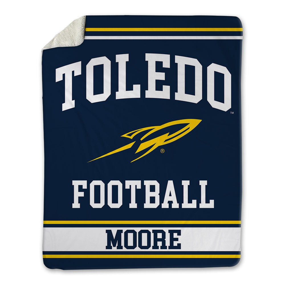 Toledo - NCAA Football : Braedyn Moore - Blanket-0