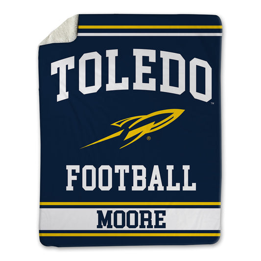 Toledo - NCAA Football : Braedyn Moore - Blanket-0