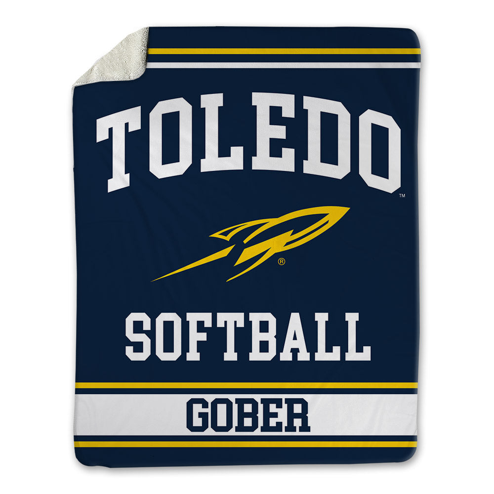 Toledo - NCAA Softball : Jenna Gober - Blanket-0