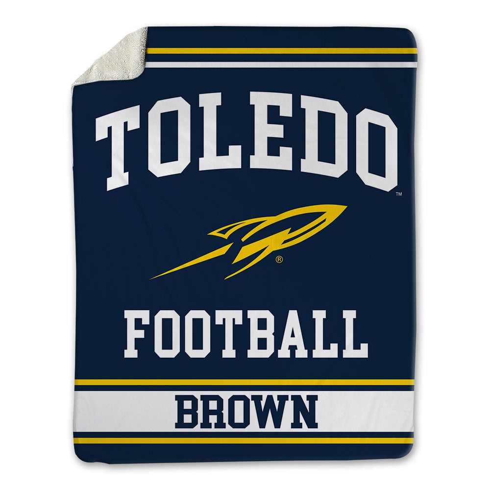 Toledo - NCAA Football : Javon Brown - Blanket-0