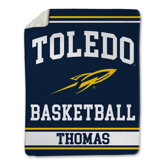 Toledo - NCAA Men's Basketball : Xavier Thomas - Blanket-0