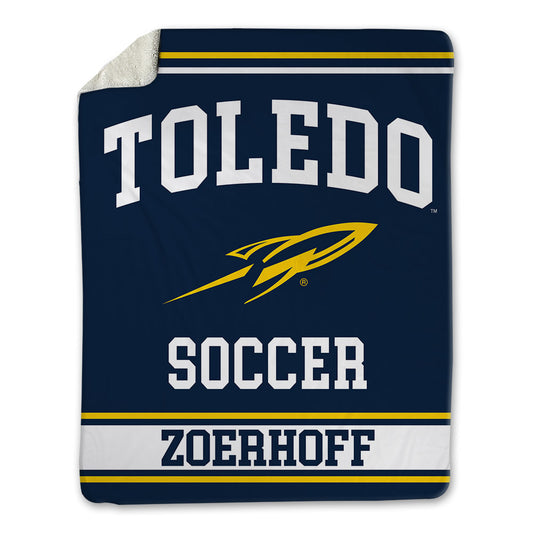 Toledo - NCAA Women's Soccer : Ella Zoerhoff - Blanket-0