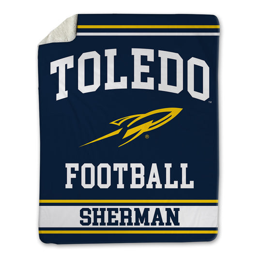 Toledo - NCAA Football : K'Von Sherman - Blanket-0