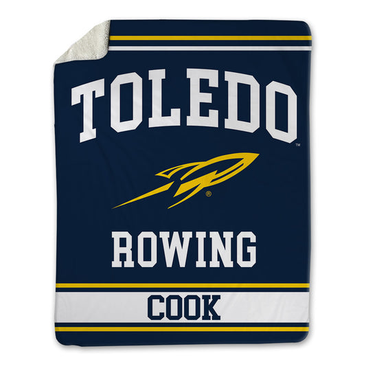 Toledo - NCAA Women's Rowing : Ava Cook - Blanket-0