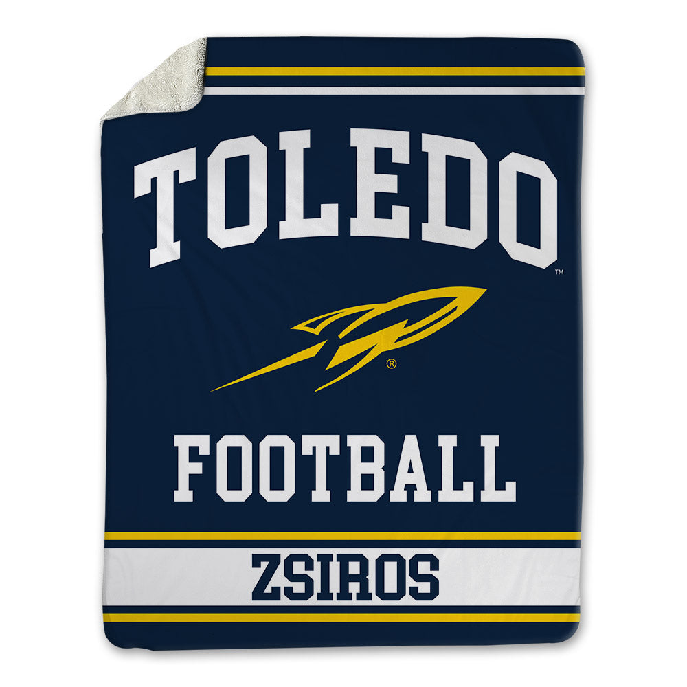 Toledo - NCAA Football : Thomas Zsiros - Blanket-0
