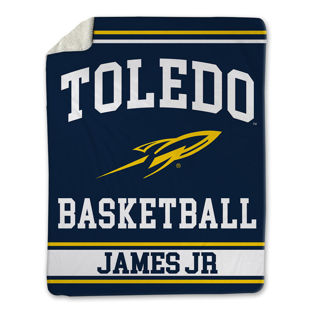 Toledo - NCAA Men's Basketball : Will James Jr - Blanket-0