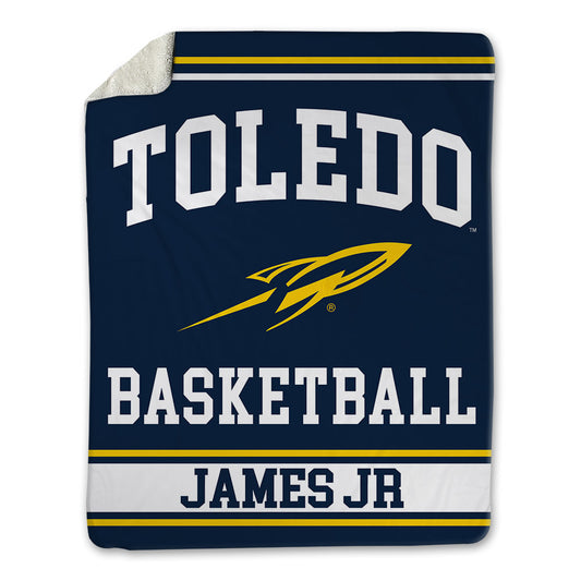 Toledo - NCAA Men's Basketball : Will James Jr - Blanket-0