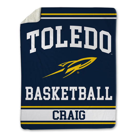 Toledo - NCAA Men's Basketball : Sean Craig - Blanket-0