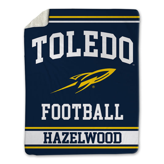 Toledo - NCAA Football : Carlos Hazelwood - Blanket-0
