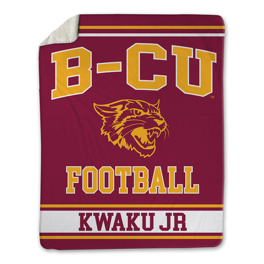 Bethune - NCAA Football : Kwasie Kwaku Jr - Blanket-0