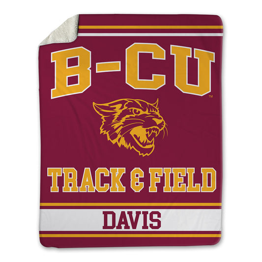 Bethune - NCAA Women's Track & Field : Soukaina Noel Davis - Blanket-0