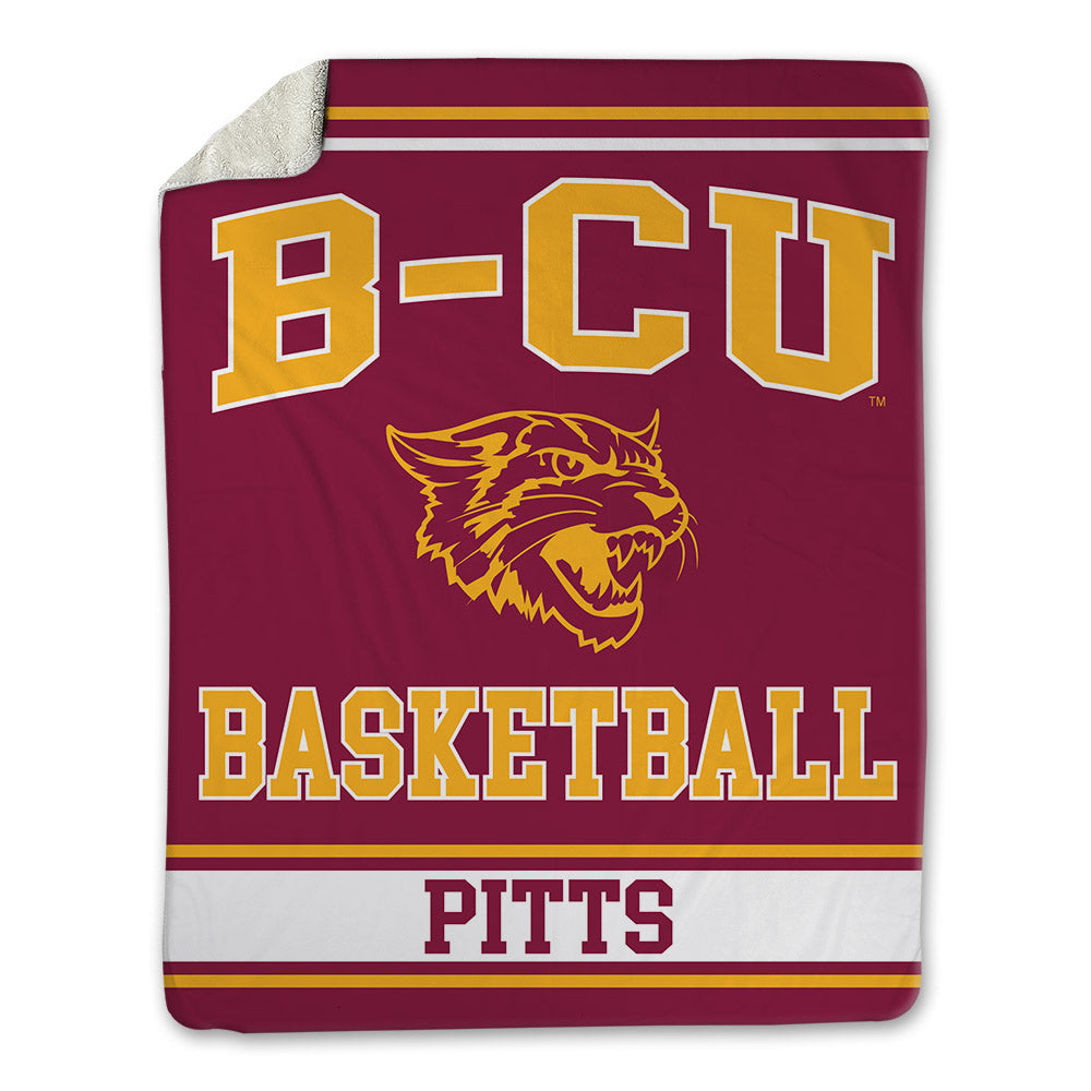 Bethune - NCAA Women's Basketball : Dariasia Pitts - Blanket-0