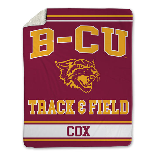 Bethune - NCAA Men's Track & Field : Rayphel Cox - Blanket-0