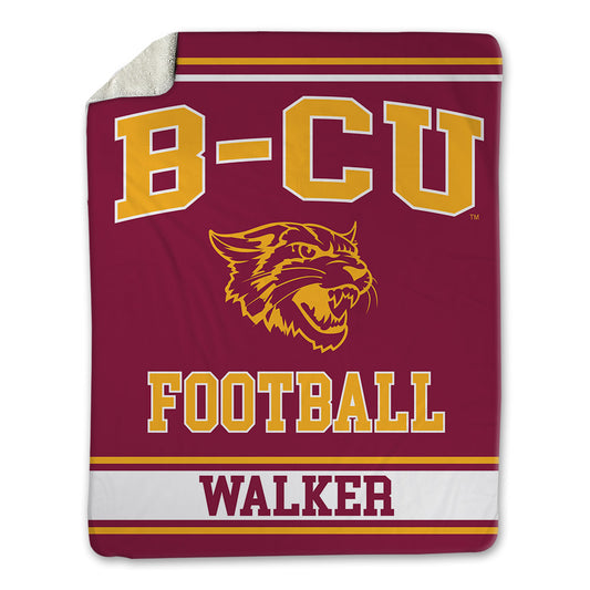 Bethune - NCAA Football : Micheal Walker - Blanket-0