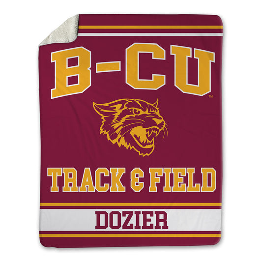 Bethune - NCAA Men's Track & Field : Christian Dozier - Blanket-0