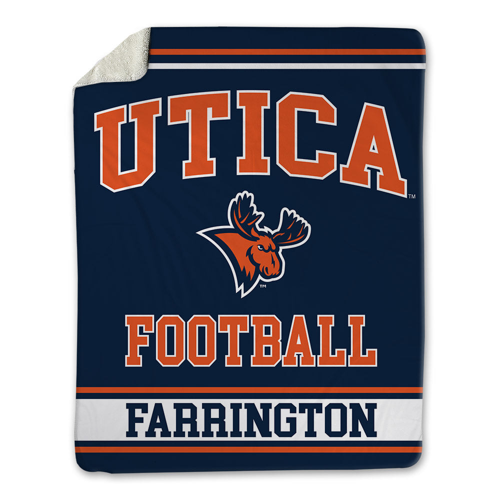 Utica - NCAA Football : Ryan Farrington - Blanket-0