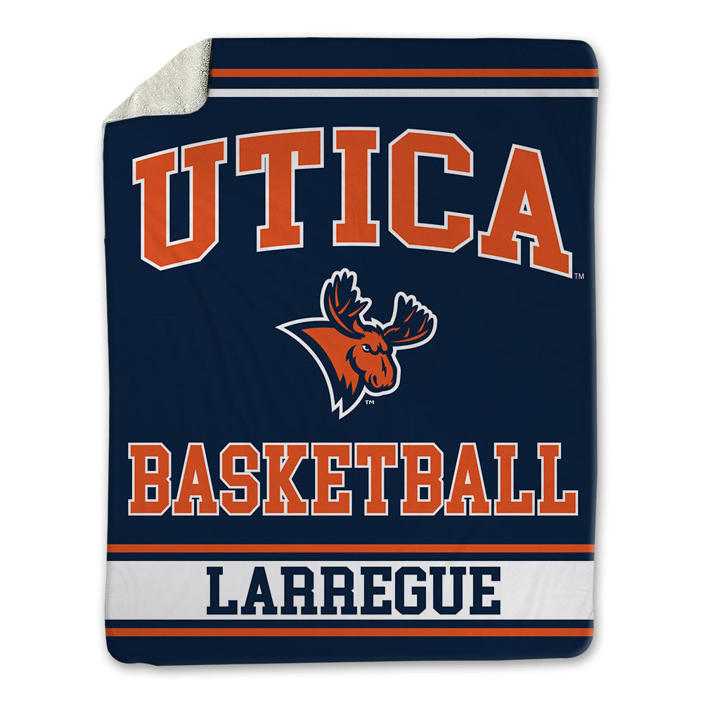 Utica - NCAA Men's Basketball : Jayden Larregue - Blanket-0