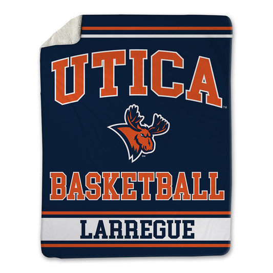 Utica - NCAA Men's Basketball : Jayden Larregue - Blanket-0