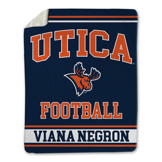 Utica - NCAA Football : Chase Viana Negron - Blanket-0