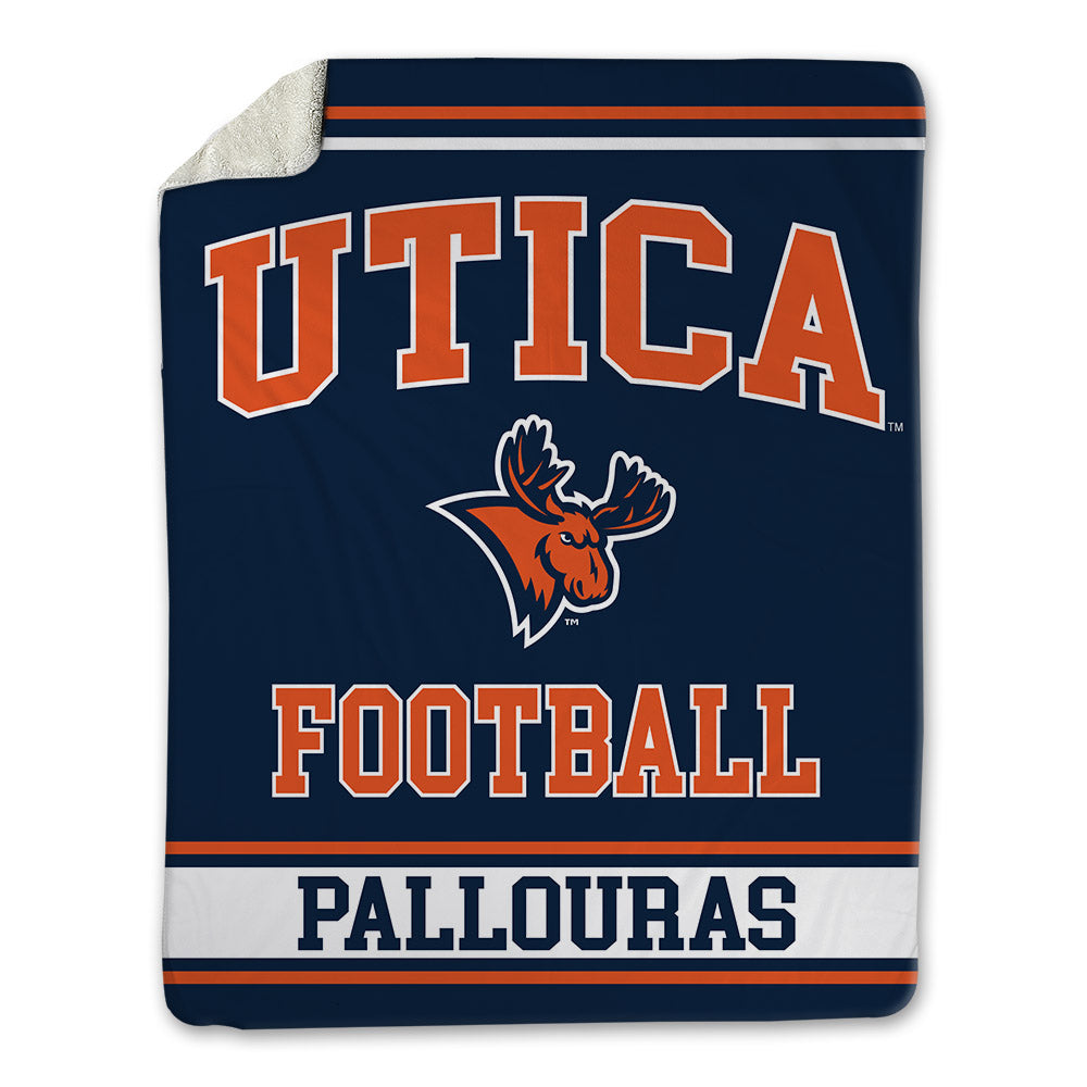 Utica - NCAA Football : Matthew Pallouras - Blanket-0