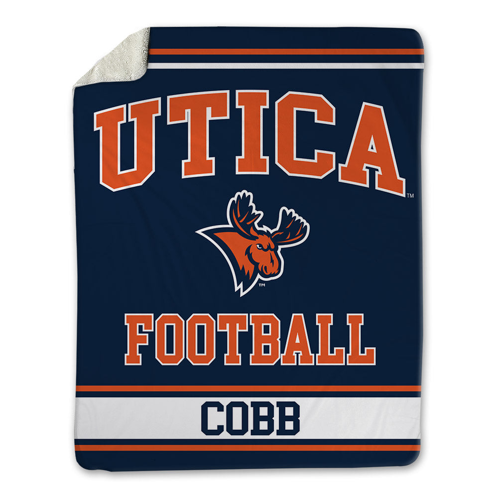 Utica - NCAA Football : Anthony Cobb - Blanket-0