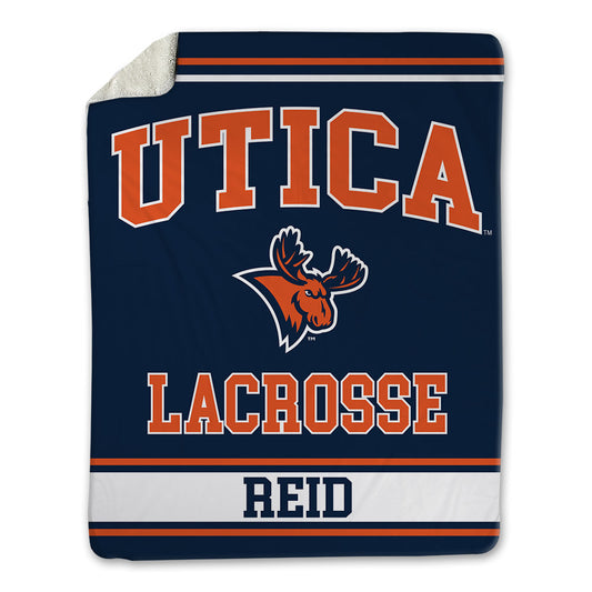 Utica - NCAA Men's Lacrosse : Michael Reid - Blanket-0