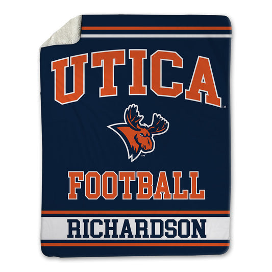 Utica - NCAA Football : Joshua Richardson - Blanket-0