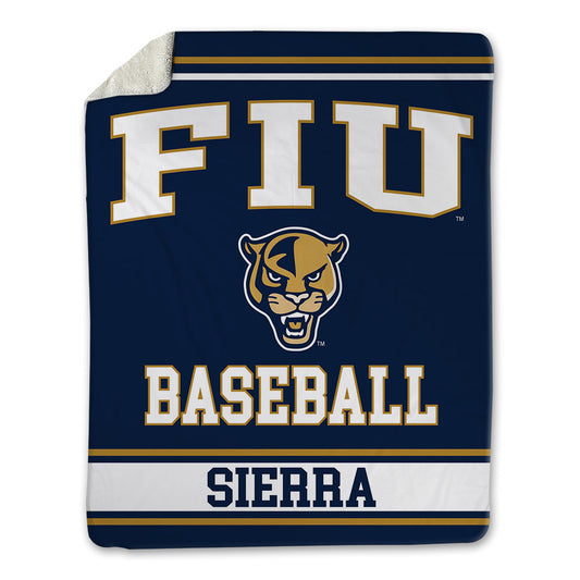 FIU - NCAA Baseball : Enrique Sierra - Blanket-0