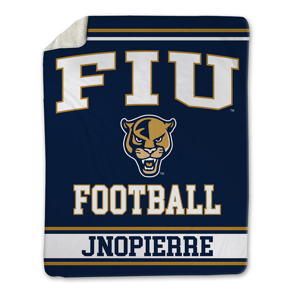 FIU - NCAA Football : Cquan Jnopierre - Blanket-0