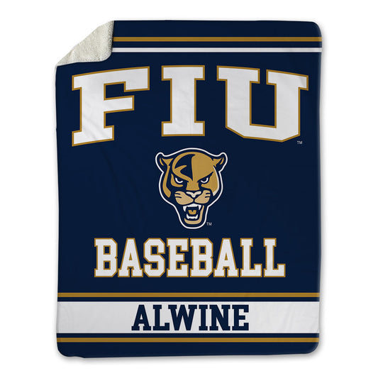 FIU - NCAA Baseball : Evan Alwine - Blanket-0