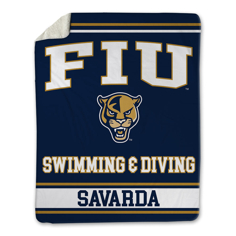 FIU - NCAA Women's Swimming & Diving : Sianna Savarda - Blanket-0