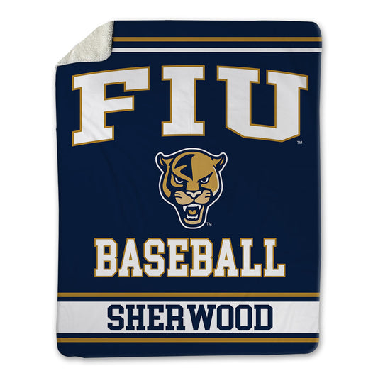 FIU - NCAA Baseball : Clayton Sherwood - Blanket-0