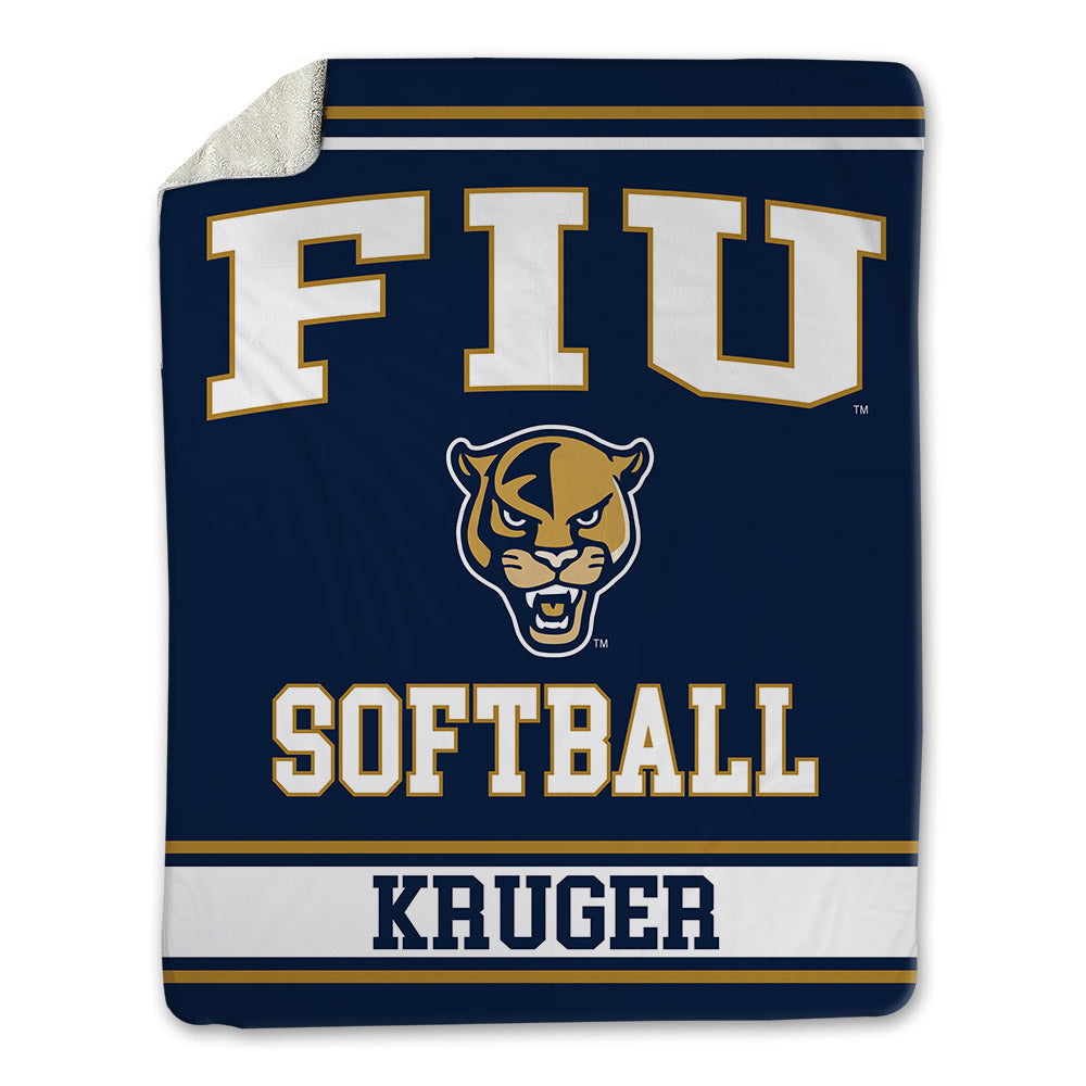 FIU - NCAA Softball : Megan Kruger - Blanket-0
