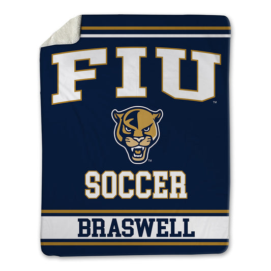 FIU - NCAA Men's Soccer : Ian Braswell - Blanket-0