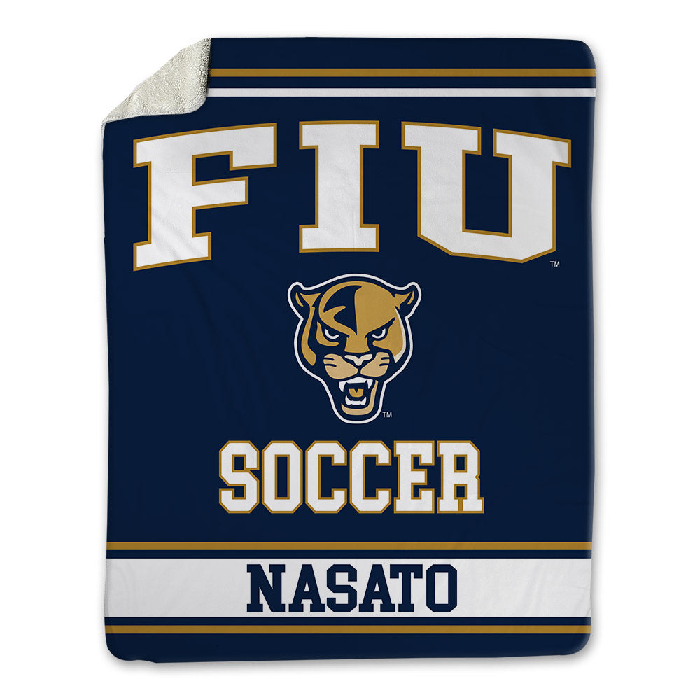 FIU - NCAA Men's Soccer : Alejandro Nasato - Blanket-0