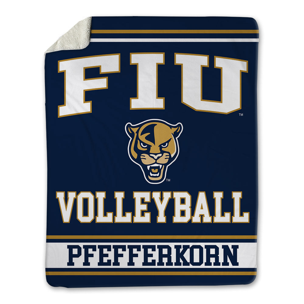 FIU - NCAA Women's Volleyball : Rebekah Pfefferkorn - Blanket-0
