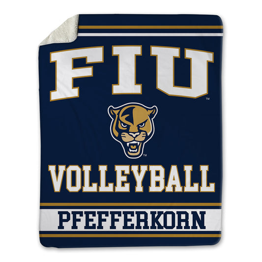 FIU - NCAA Women's Volleyball : Rebekah Pfefferkorn - Blanket-0