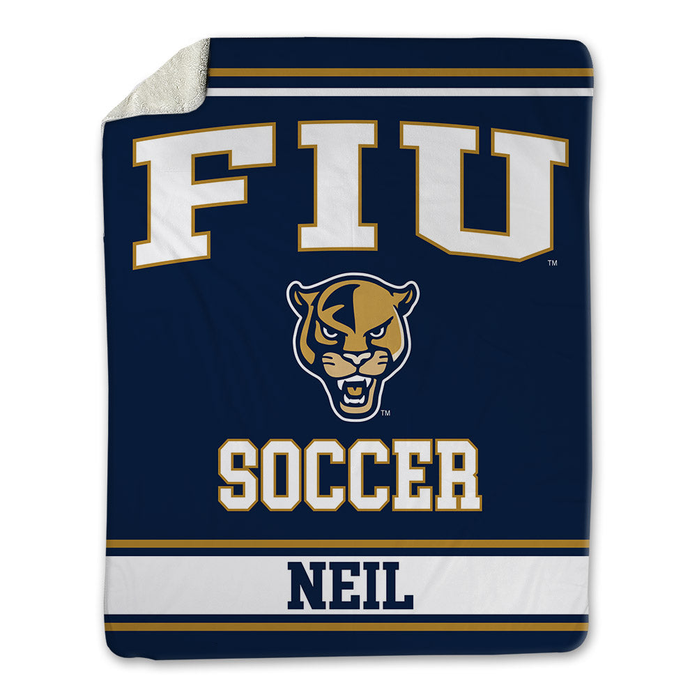 FIU - NCAA Men's Soccer : Scott Neil - Blanket-0