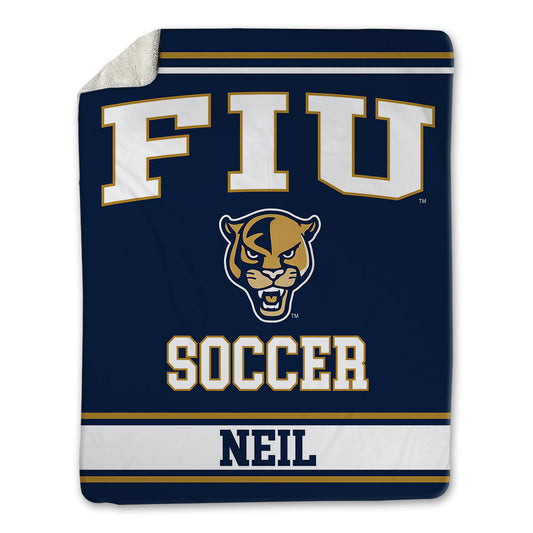 FIU - NCAA Men's Soccer : Scott Neil - Blanket-0