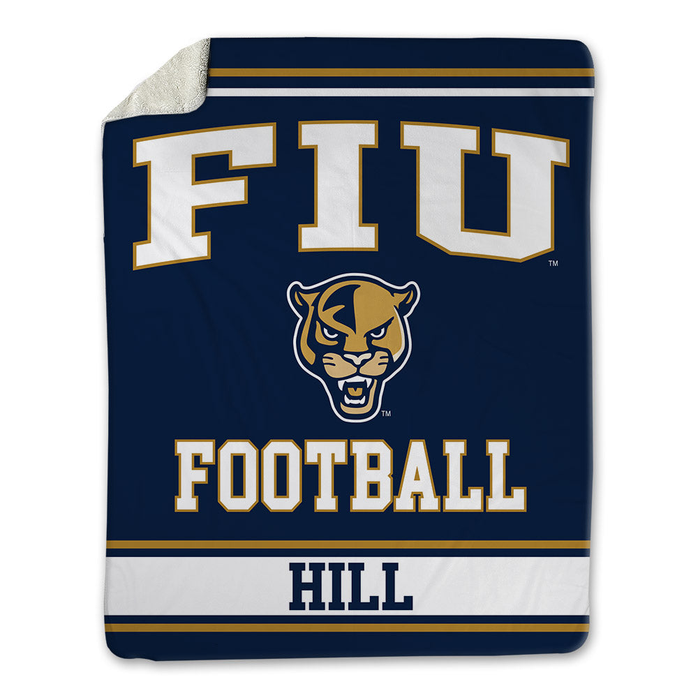 FIU - NCAA Football : Demetrius Hill - Blanket-0