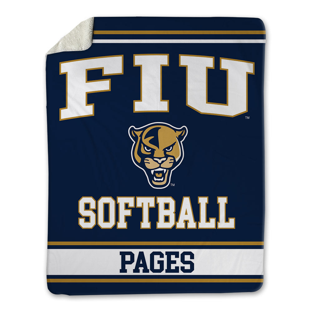 FIU - NCAA Softball : Charli Pages - Blanket-0
