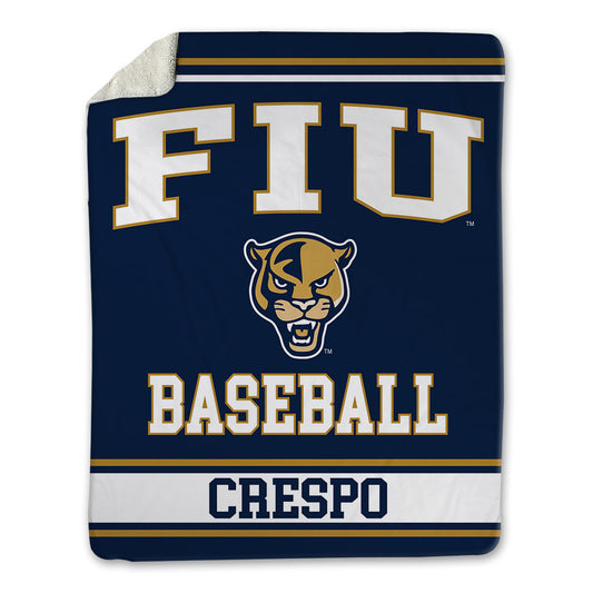 FIU - NCAA Baseball : Javier Crespo - Blanket-0