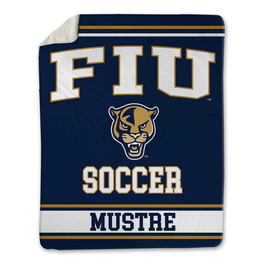 FIU - NCAA Men's Soccer : Eduardo Mustre - Blanket-0
