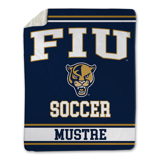 FIU - NCAA Men's Soccer : Eduardo Mustre - Blanket-0